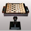 Шахматный стол Квадратный с ящичками