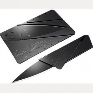 Нож визитка Нож кредитка Компактный острый как бритва нож