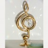 Сувенир скрипичный ключ 11 см. покрыт золотом 24К и украшен большим кристаллом
