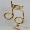 Сувенир ноты покрыт золотом 24К и украшен красивыми кристаллами Swarovski