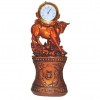 Часы Зодиак Телец, барокко, 18 см.