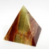Сувенир из оникса Каменная пирамида без часов 6,5 см.