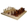 Шахматная доска классическая без фигур 290 х 145 х 45 мм.