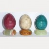 Сувенир из натурального природного камня Яйцо на подставке 6 см.