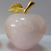 Яблоко 8 см. из редкого и красивого розового кварца