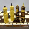 Шахматы Шахматная битва резные 50 см.